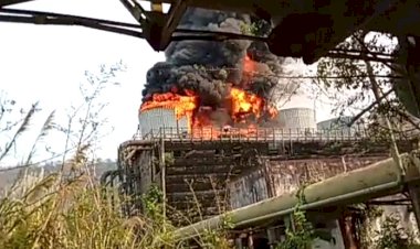 নগাঁও কাগজ কলৰ কোটি টকীয়া কুলিং টাৱাৰ ভস্মীভূত