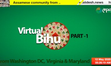Virtual Rongali Bihu celebration by Assamese community in Washington DC