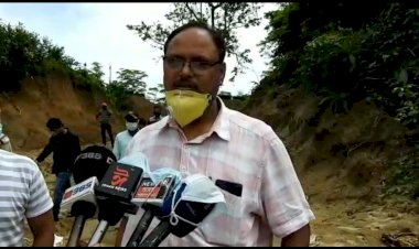 নুমলীগড়ত চলিছে এইবাৰ অইল ইণ্ডিয়া লিমিটেডৰ বুলডেজাৰ