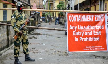 কোৰোনা নিগেটিভ হোৱা তিনি শ্ৰমিকক শুৱনি গাঁৱত প্ৰৱেশত বাধা স্থানীয় ৰাইজৰ ;;   যোৰহাটৰ ভোগদৈ মুখৰ containment zone ত প্ৰতিক্ৰিয়া স্থানীয় ৰাইজৰ