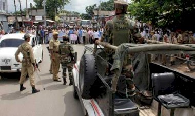 সোণাৰিৰ অসম নাগালেণ্ড সীমান্তৰ নামতোলাত সেনা আৰক্ষীৰ সংঘাত