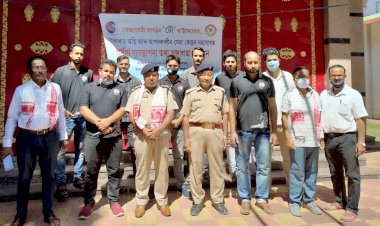 বোকাখাতত ঢৌৰ বৰ্ষপুৰ্তি  : দুৰ্যোগ ব্যৱস্থাপনাৰ সজাগতা সভা  :