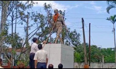 যোৰহাটত গান্ধী জয়ন্তী পালন , জিলা প্ৰশাসনৰ |