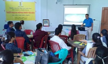 যোৰহাট জিলা সংগ্ৰহালয়ত অনুষ্ঠিত হয় শিলালিপি অধ্যয়ন আৰু পথালি পাহাৰ শিলালিপি শীৰ্ষক কৰ্মশালাৰ |