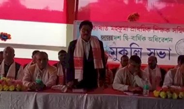 গোলাঘাট জিলা প্ৰাথমিক শিক্ষা বিষয়ালৈ অসম ৰাজ্যিক প্ৰাথমিক শিক্ষক সন্মিলনীৰ সকীয়নী : তিনি দিনৰ ভিতৰত সমস্যা সমাধানৰ দাবী  :