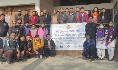 বিশ্ব ঐতিহ্য ক্ষেত্ৰ কাজিৰঙা ৰাষ্ট্ৰীয় উদ্যানত বিশ্ব আৰ্দ্ৰভুমি দিৱস উদযাপন  :