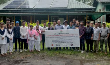 সাম্ভাৱ্য বানপানীৰ লগত সংগতি ৰাখি কাজিৰঙাৰ বন্যপ্ৰাণী পুনৰ সংস্থাপন আৰু সংৰক্ষণ কেন্দ্ৰত মহাবিদ্যালয়ৰ স্বেচ্ছাসেৱকৰ দলক প্ৰশিক্ষণ প্ৰদান  :