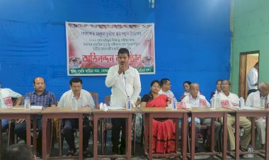 বোকাখাতত চুতীয়া জনগোষ্ঠীৰ কৃৰ্তিমান ছাত্ৰ ছাত্ৰীক বোকাখাত মহকুমা চুতীয়া ছাত্ৰ সন্থাৰ সম্বৰ্ধনা  :