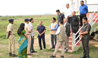 কাজিৰঙা আৰু বোকাখাতত অসম চৰকাৰৰ মুখ্য সচিব পৱন কুমাৰ বৰঠাকুৰ  : গজ উৎসৱৰ প্ৰস্তুতিৰ বুজ লয় তেওঁ  :