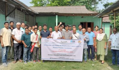 আৰণ্যকৰ উদ্যোগত বাক্সাত হাতী মানুহৰ সংঘাত নিৰাময়ত সংবাদ মাধ্যমৰ ভুমিকা শীৰ্ষক সাংবাদিকৰ কৰ্মশালা :