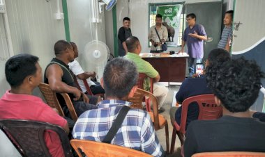 পশ্চিম গাৰোপাহাৰ জিলাত হাতী মানুহৰ সংঘাত প্ৰশমনৰ বাবে আৰণ্য়কৰ সজাগতা কৰ্মশালা :