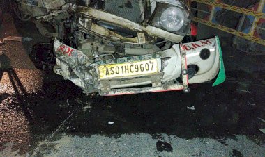 সোমবাৰৰ নিশা বোকাখাতৰ ৰাষ্ট্ৰীয় ঘাই পথত পথ দুৰ্ঘটনা  : এজন কিশোৰৰ মৃত্যু  :