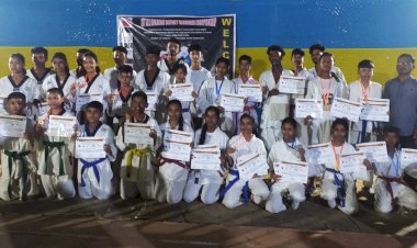 কাজিৰঙাৰ কঁহৰাত সদৌ বোকাখাত জিলা টাইকোৱাণ্ডো সন্থাৰ উদ্যোগত দুদিনীয়া টাইকোৱাণ্ডোৰ প্ৰতিযোগিতা শতাধিক প্ৰতিযোগীৰ অংশগ্ৰহন :