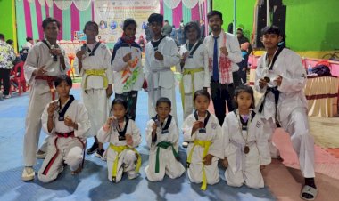 প্ৰথম সদৌ অসম চিলড্ৰেন টাইকোৱাণ্ডো প্ৰতিযোগিতাত বোকাখাত জিলা টাইকোৱাণ্ডোৰ খেলুৱৈৰ সফলতা :