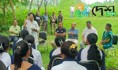 কাজিৰঙা ৰাষ্ট্ৰীয় উদ্যান কৰ্তৃপক্ষ আৰু বোকাখাতৰ জে ডি এছ জি মহাবিদ্যালয়ৰ উদ্যোগত বন্যপ্ৰাণী পুনৰ সংস্থাপন আৰু সংৰক্ষণ কেন্দ্ৰত বিশ্ব হস্তী দিৱস উদযাপন  :