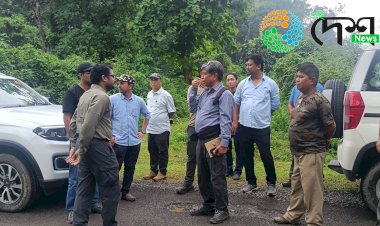 হাতী আৰু ইয়াৰ আৱাস সংৰক্ষনৰ বাবে কাৰ্য আঁচনি প্ৰস্তুত কৰাৰ বাবে গঠিত এক উচ্চ পৰ্যায়ৰ সমিতিৰ কাজিৰঙা ভ্ৰমন : কাষৰীয় গাওঁবাসীৰে মত বিনিময়  :