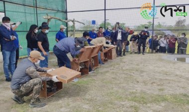 First time in India, five Slender-billed Vultures have been reintroduced at the Soft Release Centre in Kaziranga National Park.