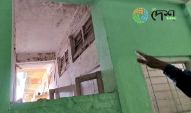 বোকাখাতৰ খণ্ড প্ৰাথমিক স্বাস্থ্য কেন্দ্ৰত চুৰি কাণ্ড : বেৰৰ পৰা এৰুৱাই চোৰে কাটি লৈ গ'ল বিদ্যুত তাঁৰ :