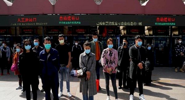 China stood in silence for three minutes to mourn COVID-19 victims