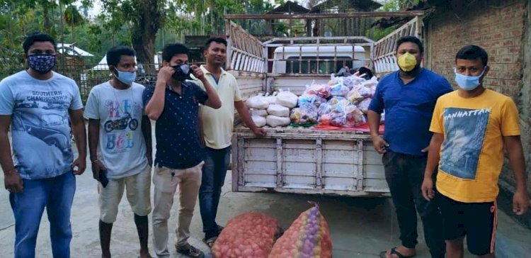 যোৰহাট বিজেপিৰ সামগ্ৰী বিতৰণ