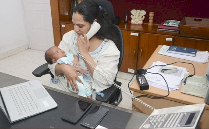 দেশৰ সংকটৰ সময়ত নল’লে মাতৃত্বকালীন ছুটী