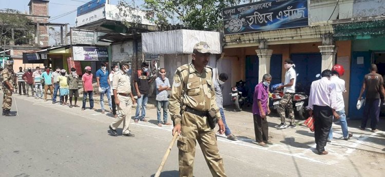 ভয় নাখাব। কোনো প্ৰতিবাদী সমদল নহয়। তিতাবৰত মদৰ দোকানত মানুহৰ শাৰীহে।