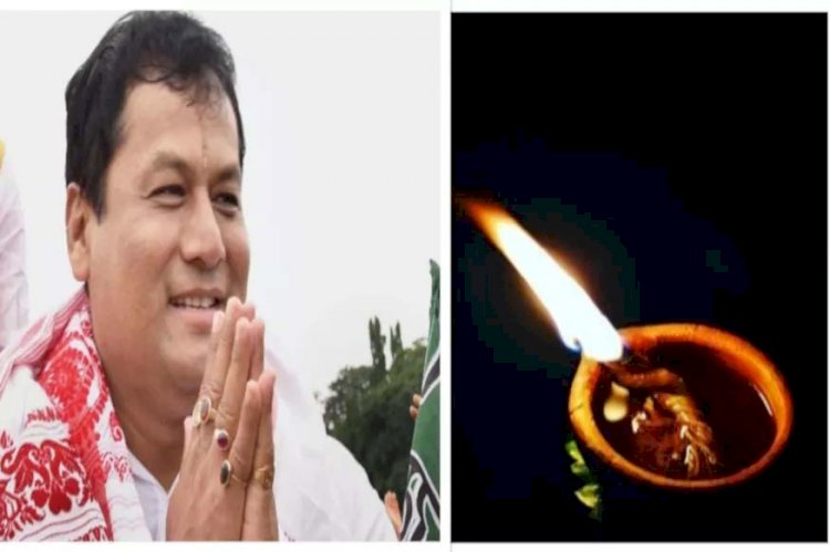 মুখ্যমন্ত্ৰীৰ আহ্বানত ৰাজ্যবাসীয়ে জ্বলালে মংগল বন্তি