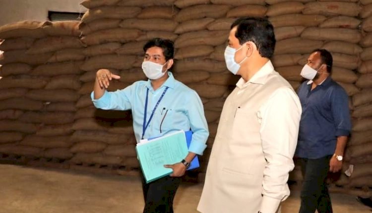 ৰেচন কাৰ্ড  , গৃহ নথকা লোকলৈ ৫ কেজি চাউল