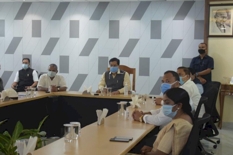 নুমলীগড় শোধনাগাত মুখ্যমন্ত্ৰী সৰ্বানন্দ সোনোৱাল : শোধনাগাৰ সম্প্ৰসাৰণ  আৰু জৈৱ ইন্ধন শোধনাগাৰ প্ৰকল্প পৰিদৰ্শন  : ৰাজ্যৰ কৃষি অর্থনীতি বিকাশৰ  নেতৃত্ব বহন কৰিবলৈ নুমলীগড় শোধনাগাৰক আহ্বান মুখ্যমন্ত্ৰীৰ  :