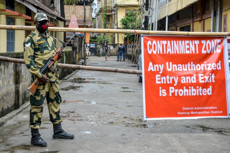 কোৰোনা নিগেটিভ হোৱা তিনি শ্ৰমিকক শুৱনি গাঁৱত প্ৰৱেশত বাধা স্থানীয় ৰাইজৰ ;;   যোৰহাটৰ ভোগদৈ মুখৰ containment zone ত প্ৰতিক্ৰিয়া স্থানীয় ৰাইজৰ