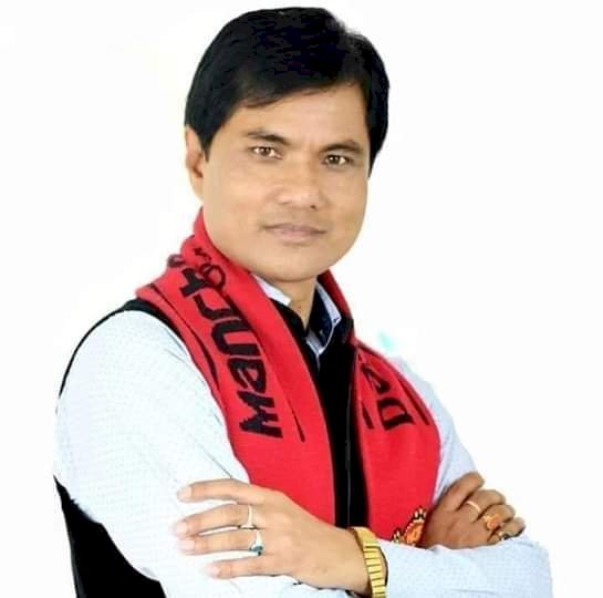 টাই আহোম জনগোষ্ঠীৰ নেতা অশ্বিনী চেতিয়াৰ দেহৱসান