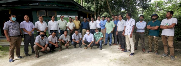 কাজিৰঙাৰ ৰাষ্ট্ৰীয় উদ্যানৰ বন্যপ্ৰাণী পুনৰসংস্থাপন আৰু সংৰক্ষণ কেন্দ্ৰৰ ১৮ সংখ্যক প্ৰতিষ্ঠা দিৱস উদযাপন :