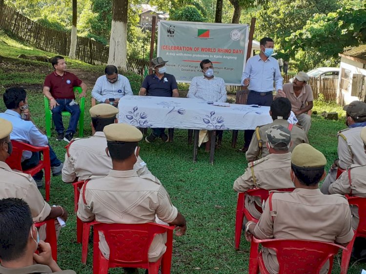 কাৰ্বি আংলং জিলাৰ ডলামৰাত বিশ্ব প্ৰকৃতি নিধিৰ উদ্যোগত বিশ্ব গঁড় দিৱস উদযাপন  : গঁড় সুৰক্ষা কৰাৰ বাবে ৩২ গৰাকী ব্যক্তিক সম্বৰ্ধনা প্ৰদান  :
