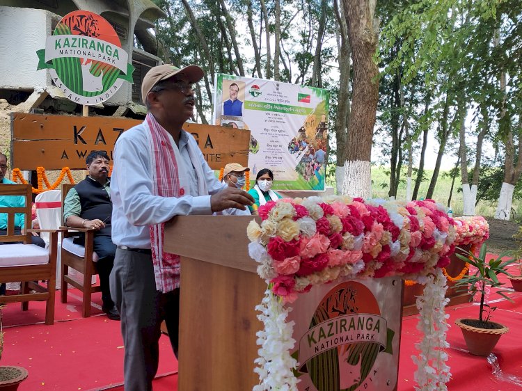 বিশ্ব পৰ্যটকৰ বাবে মুকলি হ'ল কাজিৰঙা ৰাষ্ট্ৰীয় উদ্যান  : বনমন্ত্ৰী পৰিমল শুক্লবৈদ্য মুকলি কৰে ৰাষ্ট্ৰীয় উদ্যানখন  :