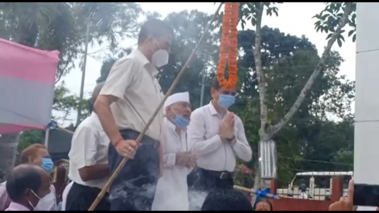 যোৰহাটত গান্ধী জয়ন্তী পালন , জিলা প্ৰশাসনৰ |