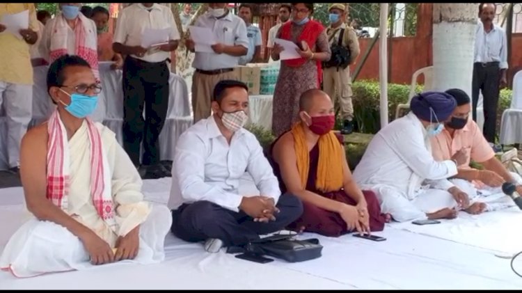 যোৰহাটত গান্ধী জয়ন্তী পালন , জিলা প্ৰশাসনৰ |