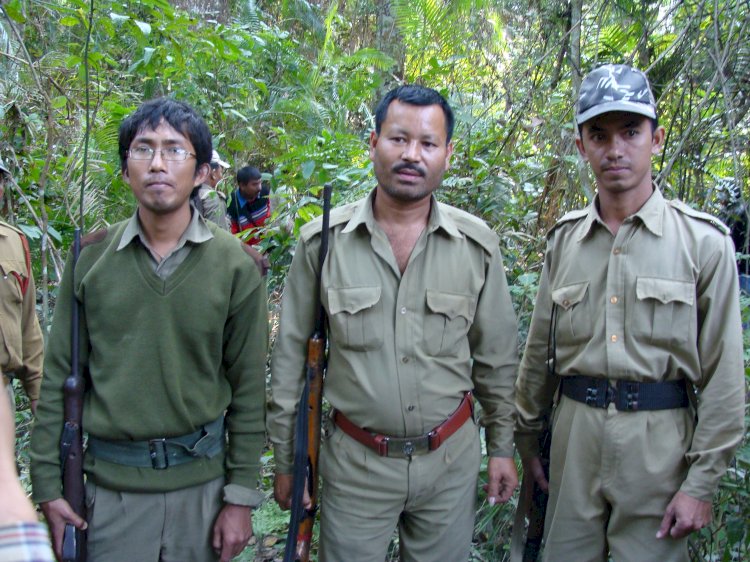 কাজিৰঙাত কৰ্মৰত গৃহৰক্ষী জোৱান ভুপেন হাজৰিকালৈ ৰাষ্ট্ৰপতিৰ পদক :  উৎফুল্লিত কাজিৰঙা  :