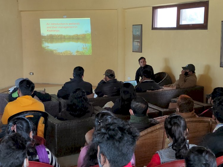 বিশ্ব ঐতিহ্য ক্ষেত্ৰ কাজিৰঙা ৰাষ্ট্ৰীয় উদ্যানত বিশ্ব আৰ্দ্ৰভুমি দিৱস উদযাপন  :
