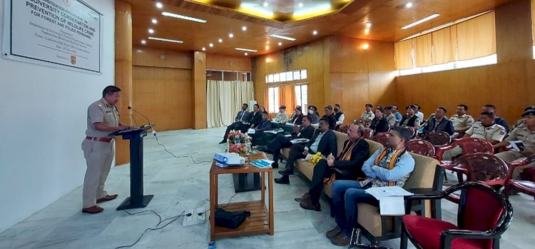 জৈৱ বৈচিত্ৰৰ সংৰক্ষণ আৰু বন্যপ্ৰাণী অপৰাধ নিয়ন্ত্ৰণ সম্পৰ্কত  নাগালেণ্ডত আৰণ্যকৰ বিশেষ কৰ্মশালা : নাগালেণ্ডৰ বনকৰ্মী আৰু আৰক্ষীৰ অংশগ্ৰহন  :