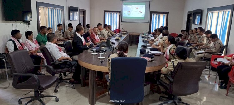 আৰণ্যকৰ উদ্যোগত মৰিগাঁও জিলাত আৰক্ষী বিষয়াসকলৰ বাবে বন্যপ্ৰাণী অপৰাধ সম্পৰ্কীয় সজাগতা কর্মশালা  :