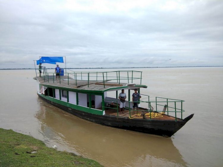 নুমলীগড়ৰ জাহাজঘাটক অচিৰেই এক ব্যৱসায়ীক বন্দৰলৈ উন্নীত কৰা হ'ব:  বোকাখাতত ঘোষণা কেন্দ্ৰীয় মন্ত্ৰী সৰ্বানন্দ সোনোৱালৰ  :