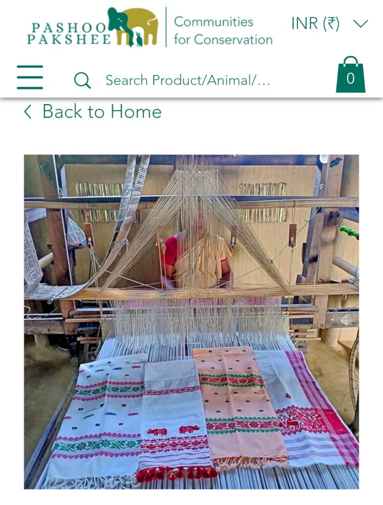 অসমী ব্ৰেণ্ডত কাজিৰঙাৰ পানবাৰী গাওঁৰ শিপিনীৰ হাতে বোৱা কাপোৰ : অন লাইন ব্যৱসায় প্ৰতিষ্ঠানৰ তালিকা ভুক্তিৰে আন্তৰাষ্ট্ৰীয় বিপনন :