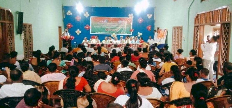 বোকাখাতত কৃৰ্তীমান খেলুৱৈক সম্বৰ্ধনা ভাৰতীয় জনতা পাৰ্টীৰ  :