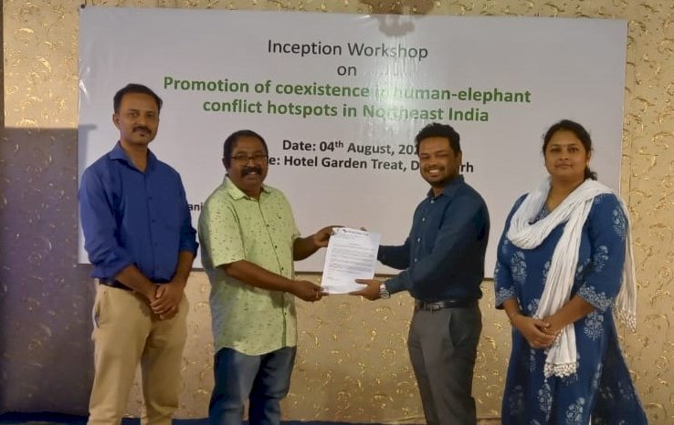 হাতী-মানুহৰ সংঘাত নিৰাময়ৰ বাবে উজনি অসমত আৰণ্যকৰ বহুমুখী প্ৰকল্পৰ  আৰম্ভনি  :