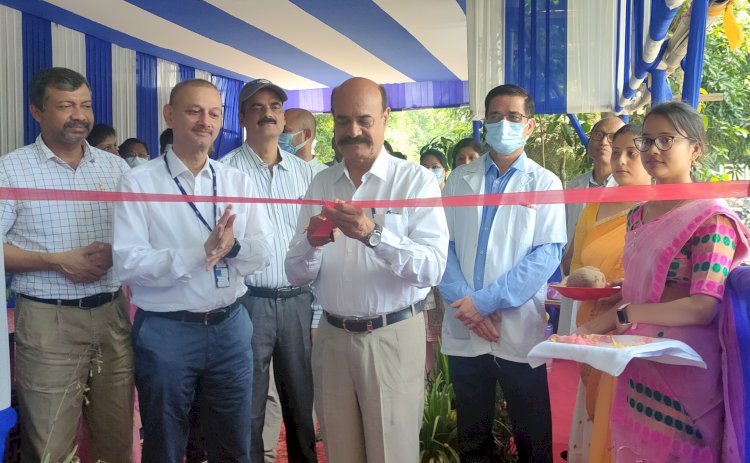 নুমলীগড় শোধনাগাৰৰ বিবেকানন্দ কেন্দ্ৰ চিকিৎসালয়ত পাইপ লাইনেৰে ৰোগীক অক্সিজেন দিব পৰা এক অভিলাষী প্ৰকল্পৰ শুভাৰম্ভ  :