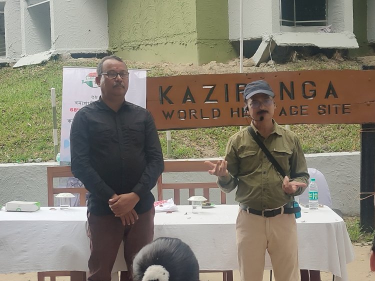 কাজিৰঙাত ৬৮ সংখ্যক বন্যপ্ৰাণী সপ্তাহৰ দ্বিতীয় দিনৰ কাৰ্যসুচী হস্তী দিৱস হিচাবে উদযাপন  :