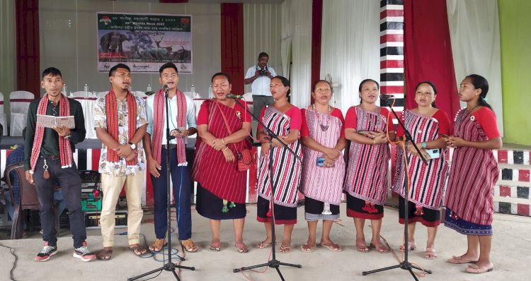 কাজিৰঙা ৰাষ্ট্ৰীয় উদ্যানৰ উদ্যোগত আয়োজিত বন্যপ্ৰাণী সপ্তাহৰ  সামৰণি:  কাৰ্বি আংলং জিলাৰ ডলামৰাত সামৰণি অনুষ্ঠান : গীতে মাতে মুখৰিত পৰিৱেশত ছাত্ৰ ছাত্ৰীক পুৰস্কাৰ প্ৰদান :