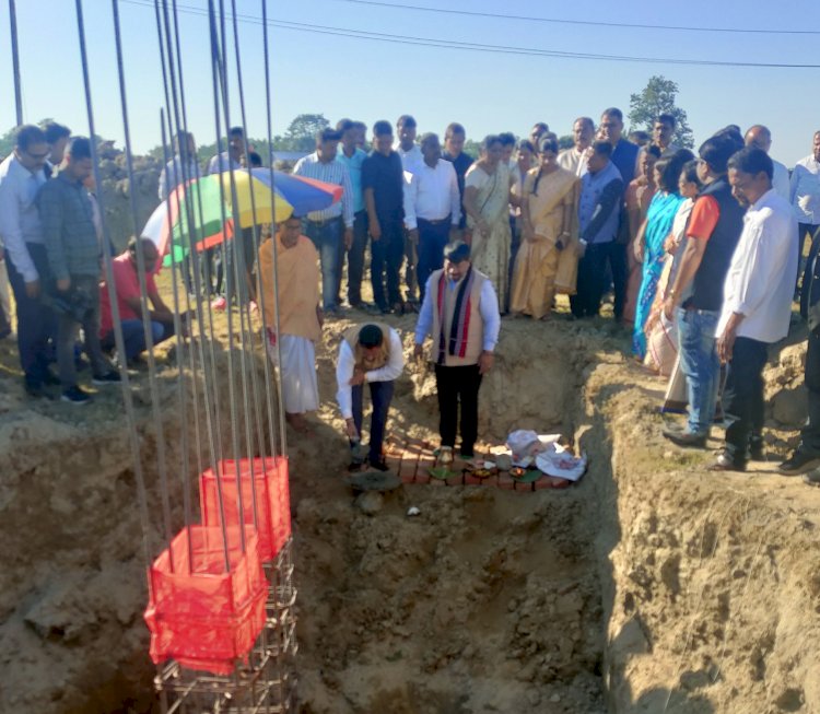 বোকাখাত সমষ্টিৰ কাজিৰঙাত স্থাপন হ'ব চি বি এচ চি বিদ্যালয়  :  বোকাখাতত অতুল বৰাৰ ঘোষণা  : বোকাখাতৰ বিবেকানন্দ কেন্দ্ৰ বিদ্যালয়ৰ বিদ্যালয় নিৰ্মানৰ শুভাৰম্ভ :