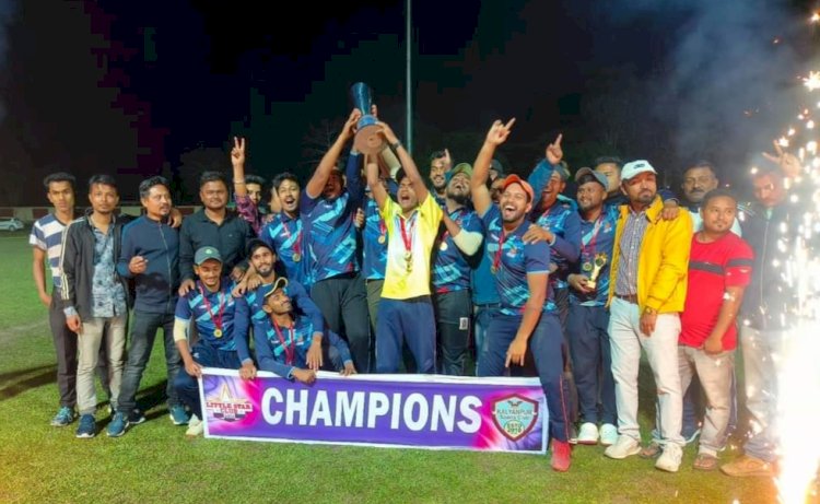 বোকাখাতত প্ৰয়াত গুনীন্দ্ৰ নাথ সোঁৱৰণী সদৌ অসম ভিত্তিত টি-২০ ক্ৰিকেট প্ৰতিযোগিতা  : বোকাখাত চেলেঞ্জাৰ ক্লাৱ আৰু যোৰহাট টাইটানৰ মাজত চূড়ান্ত প্ৰতিযোগিতা  :  টাইটান চেম্পিয়ন  :