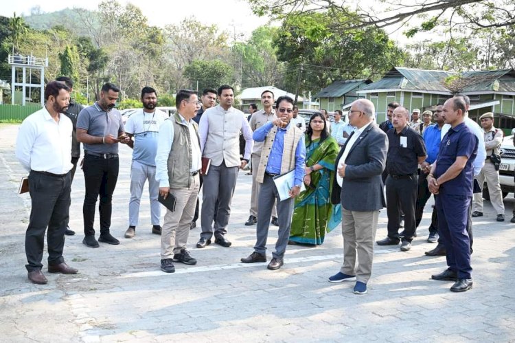 কাজিৰঙা আৰু বোকাখাতত অসম চৰকাৰৰ মুখ্য সচিব পৱন কুমাৰ বৰঠাকুৰ  : গজ উৎসৱৰ প্ৰস্তুতিৰ বুজ লয় তেওঁ  :